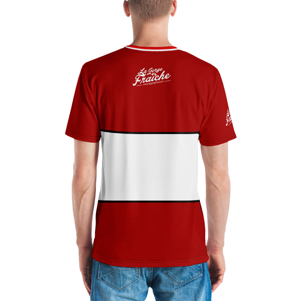 La Gorge Fraîche - T-Shirt homme - Bidon Filade interdite Rouge