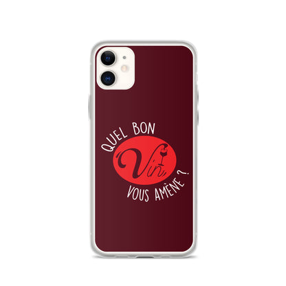 Quel vin vous amène ? - Coque pour iPhone®