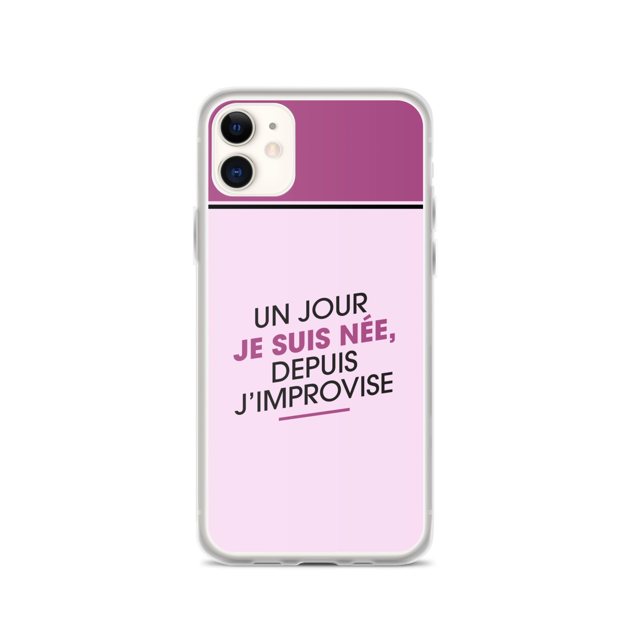 Un jour je suis née - Coque pour iPhone®