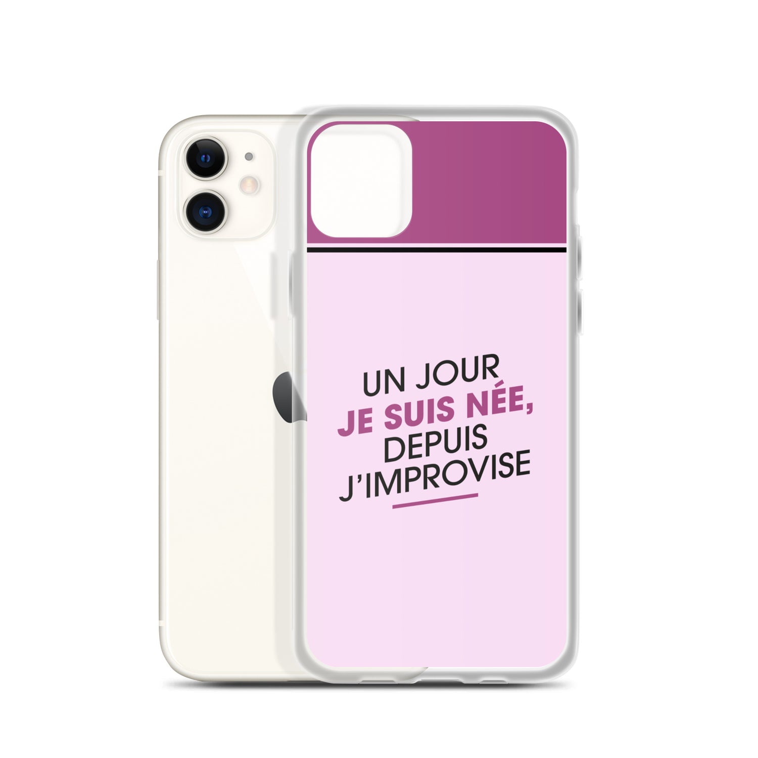 Un jour je suis née - Coque pour iPhone®