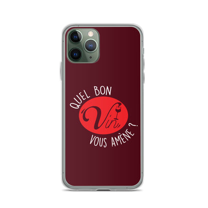 Quel vin vous amène ? - Coque pour iPhone®