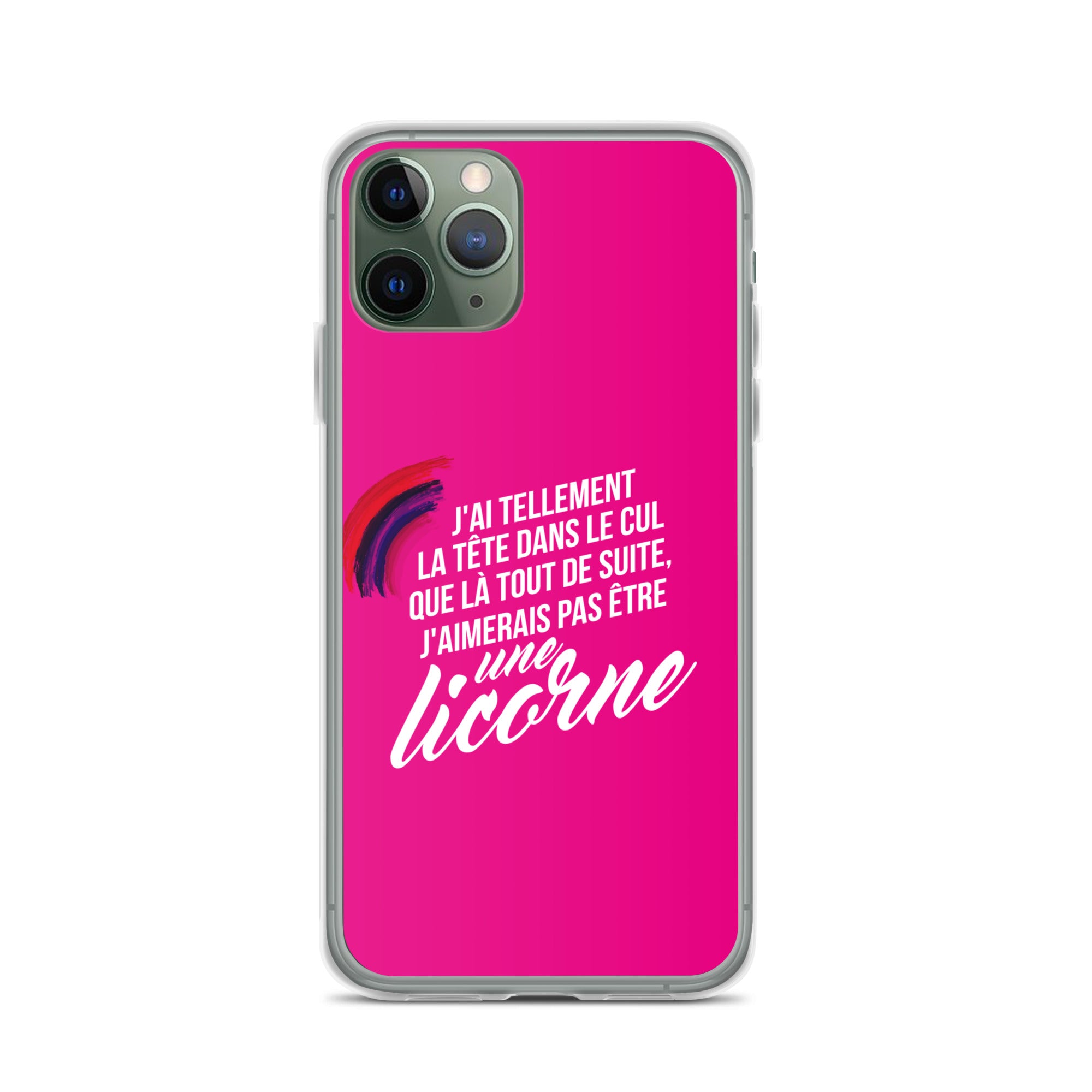 Licorne dans le cul - Coque pour iPhone®