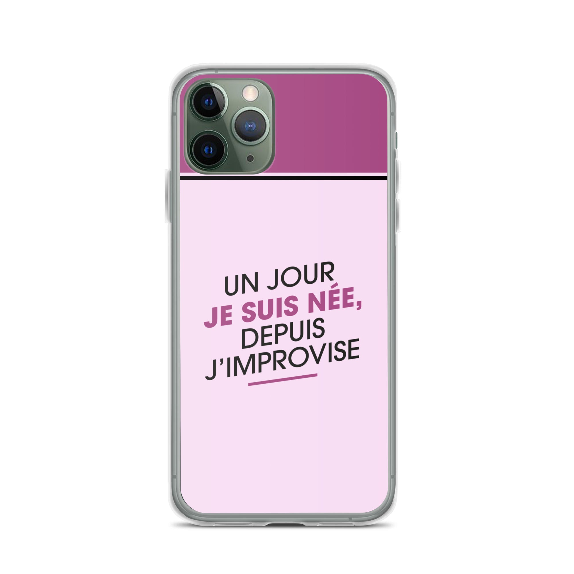 Un jour je suis née - Coque pour iPhone®