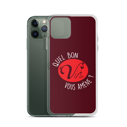 Quel vin vous amène ? - Coque pour iPhone®