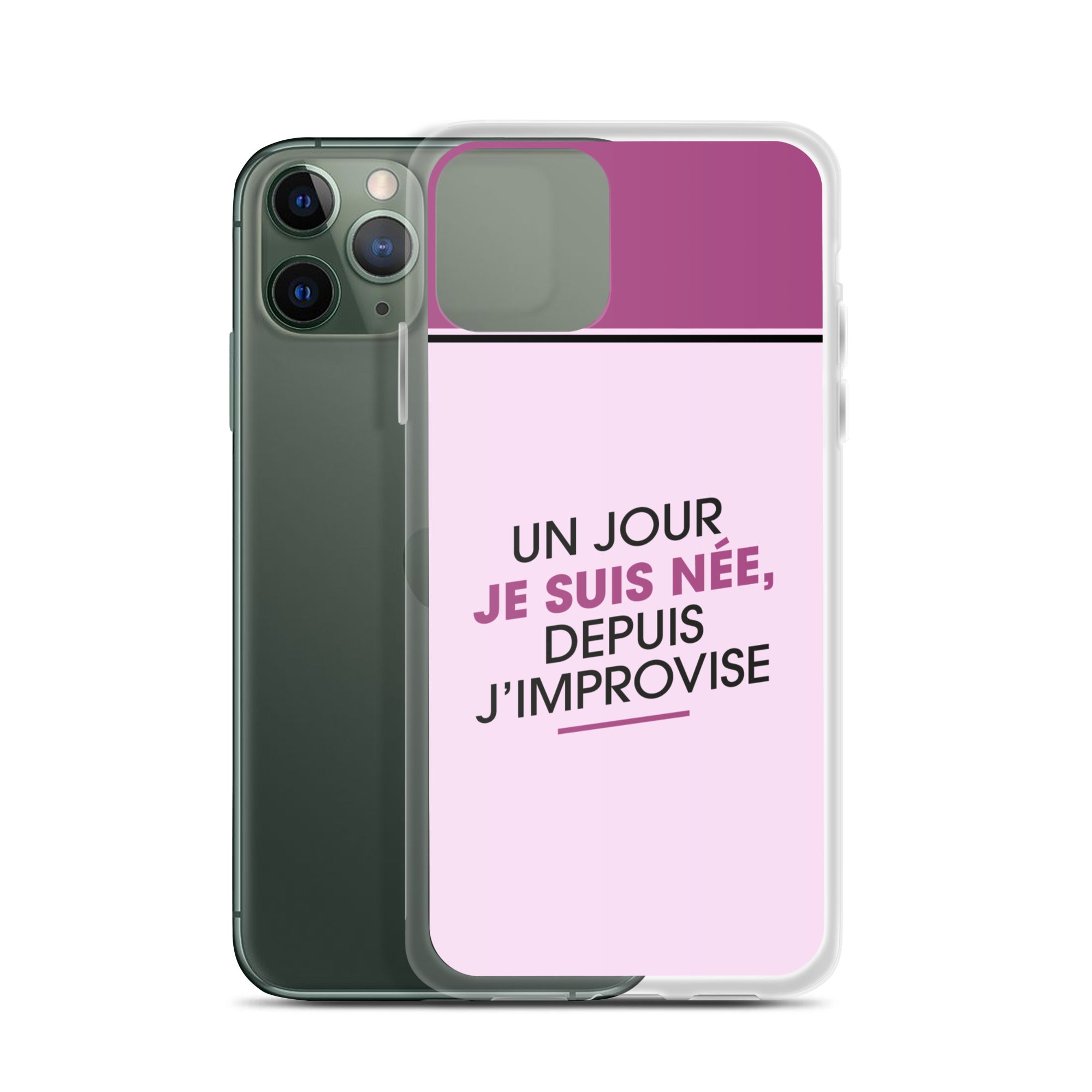 Un jour je suis née - Coque pour iPhone®