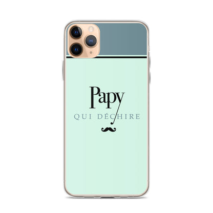 Papy qui déchire - Coque pour iPhone®