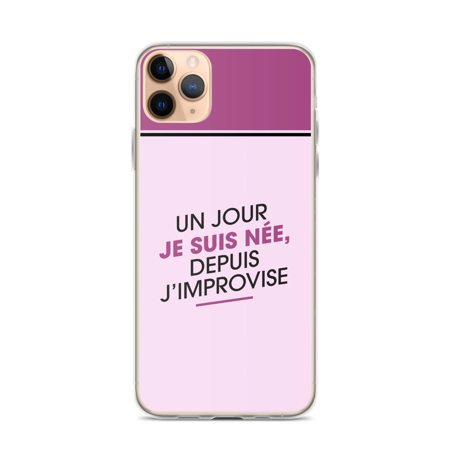 Un jour je suis née - Coque pour iPhone®