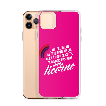 Licorne dans le cul - Coque pour iPhone®