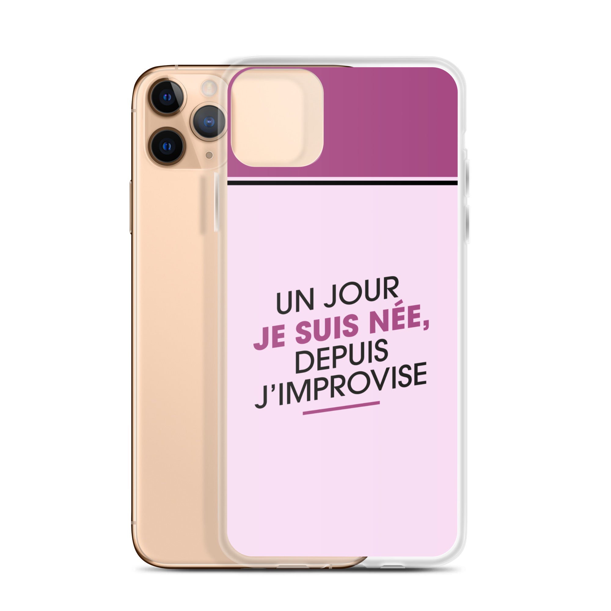 Un jour je suis née - Coque pour iPhone®