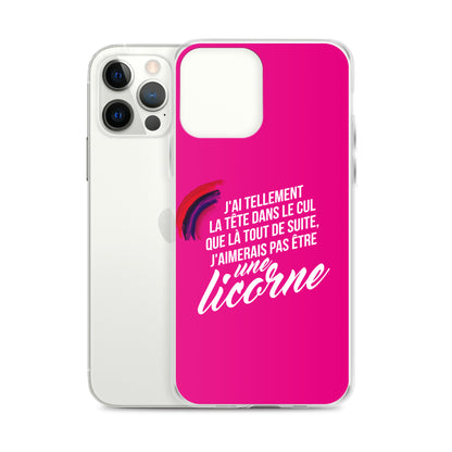 Licorne dans le cul - Coque pour iPhone®