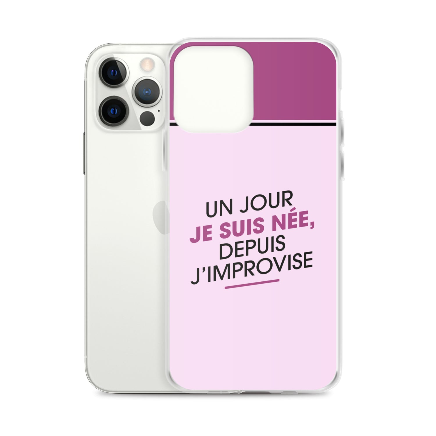 Un jour je suis née - Coque pour iPhone®