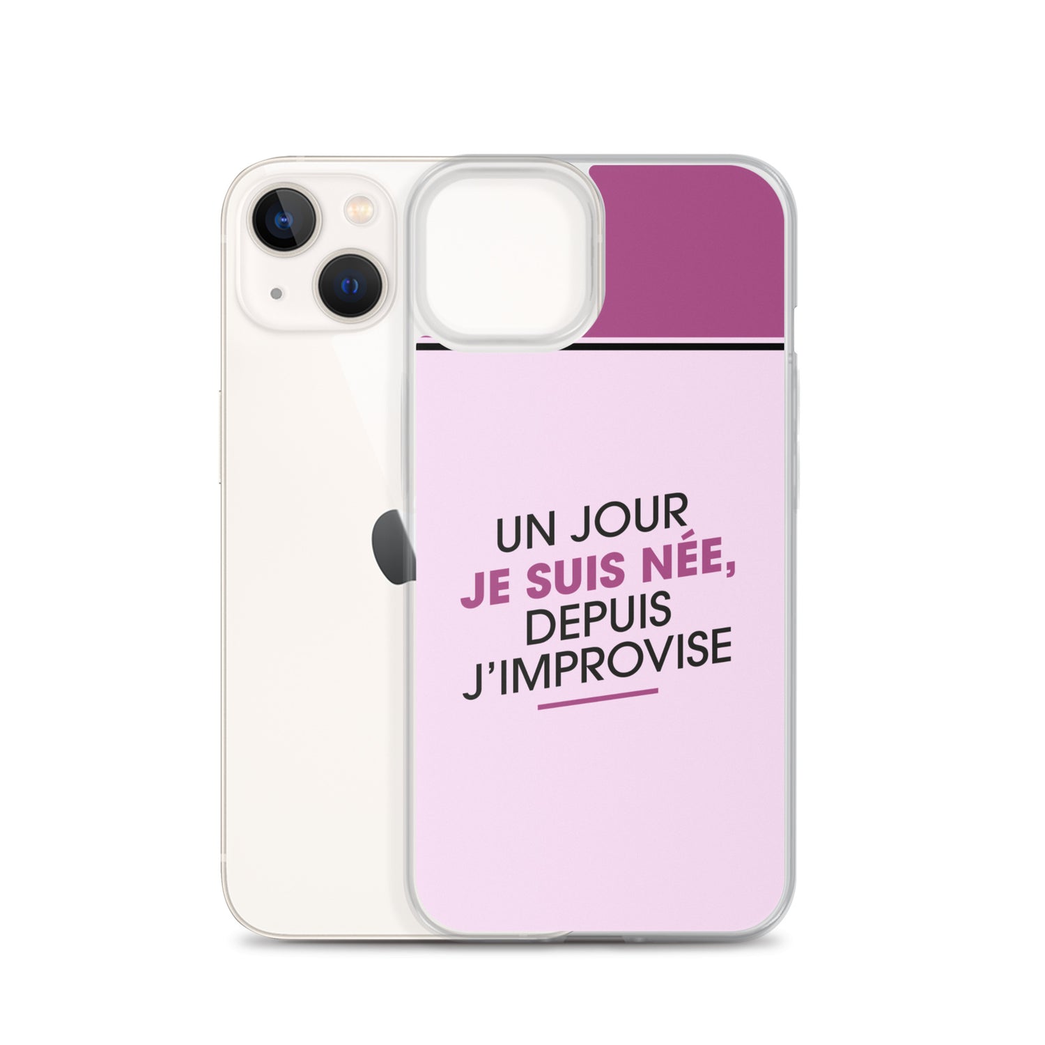 Un jour je suis née - Coque pour iPhone®