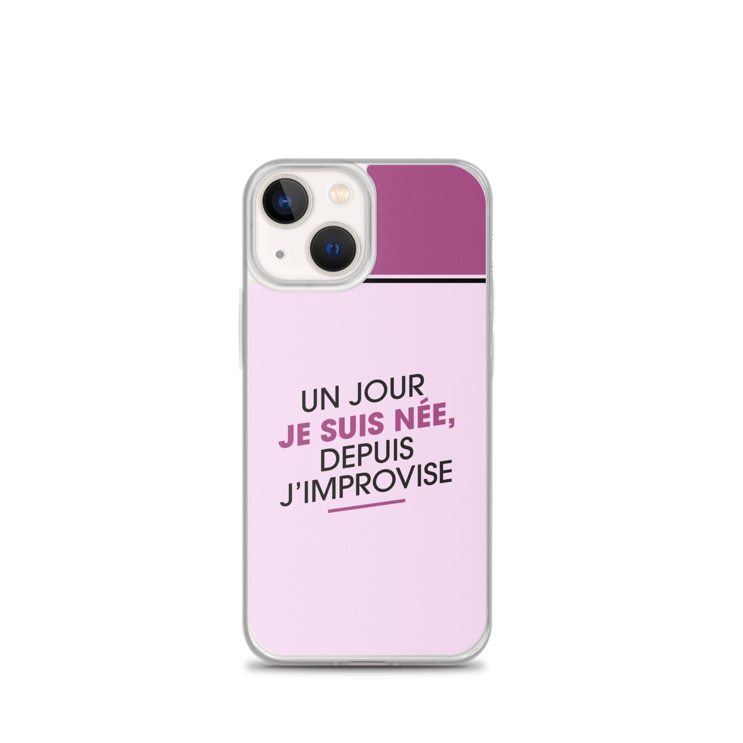 Un jour je suis née - Coque pour iPhone®