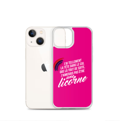 Licorne dans le cul - Coque pour iPhone®