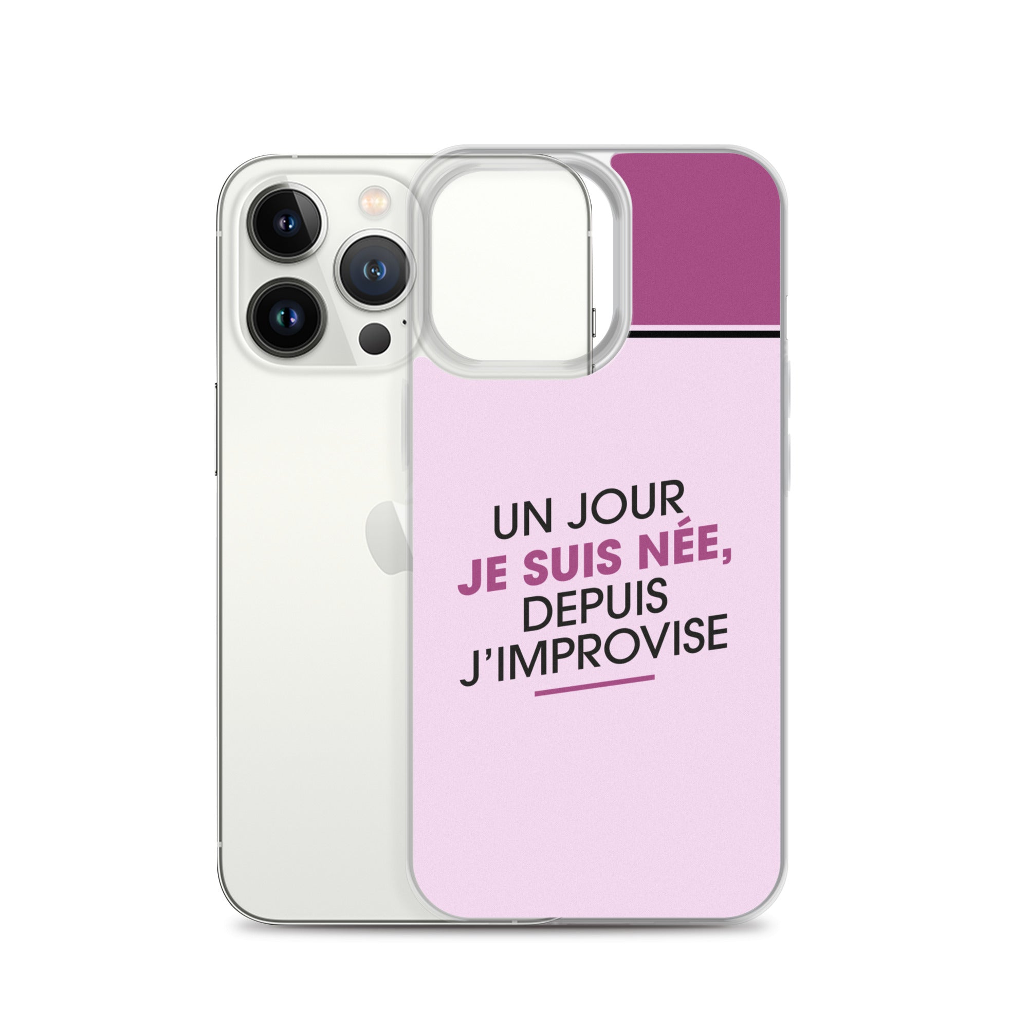 Un jour je suis née - Coque pour iPhone®