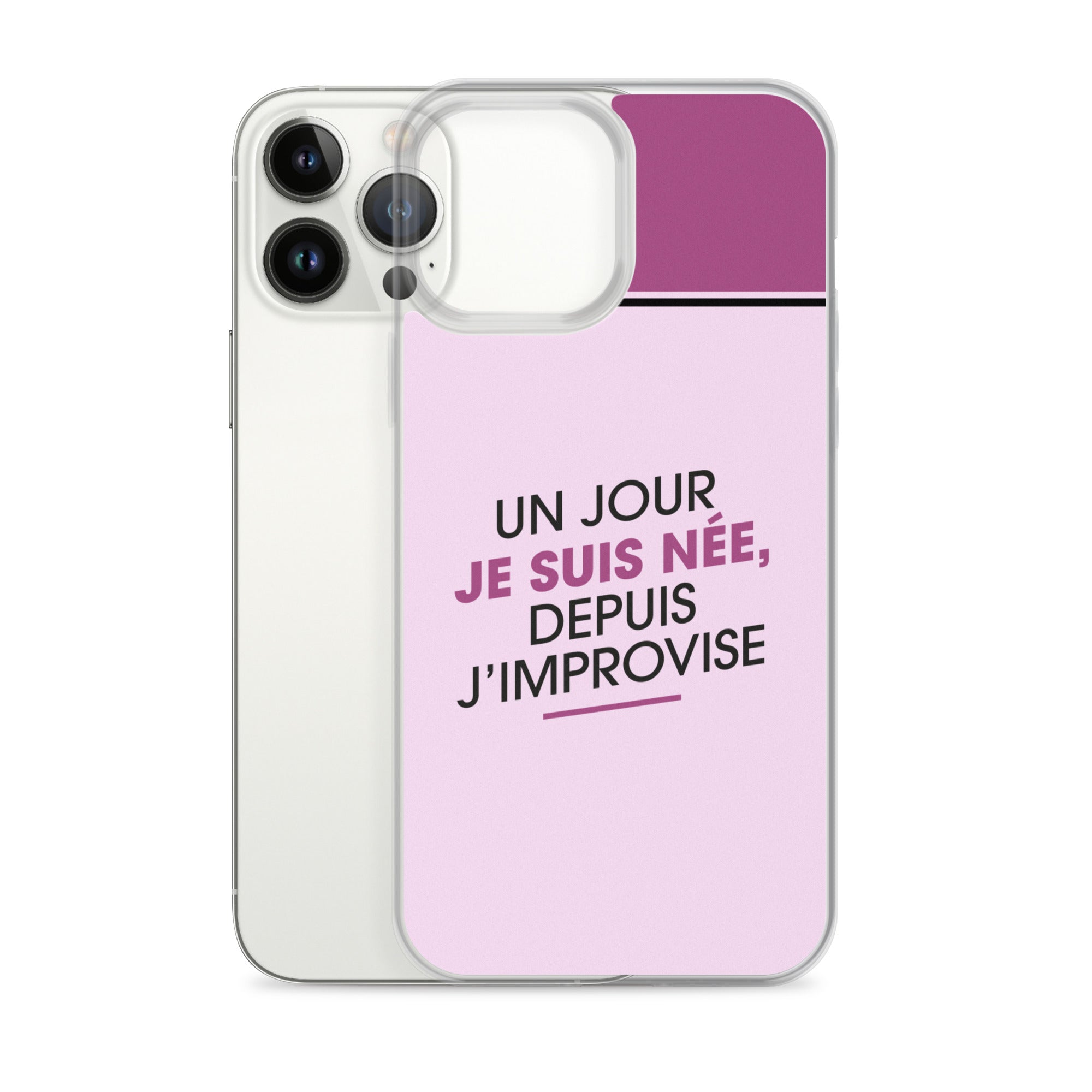 Un jour je suis née - Coque pour iPhone®