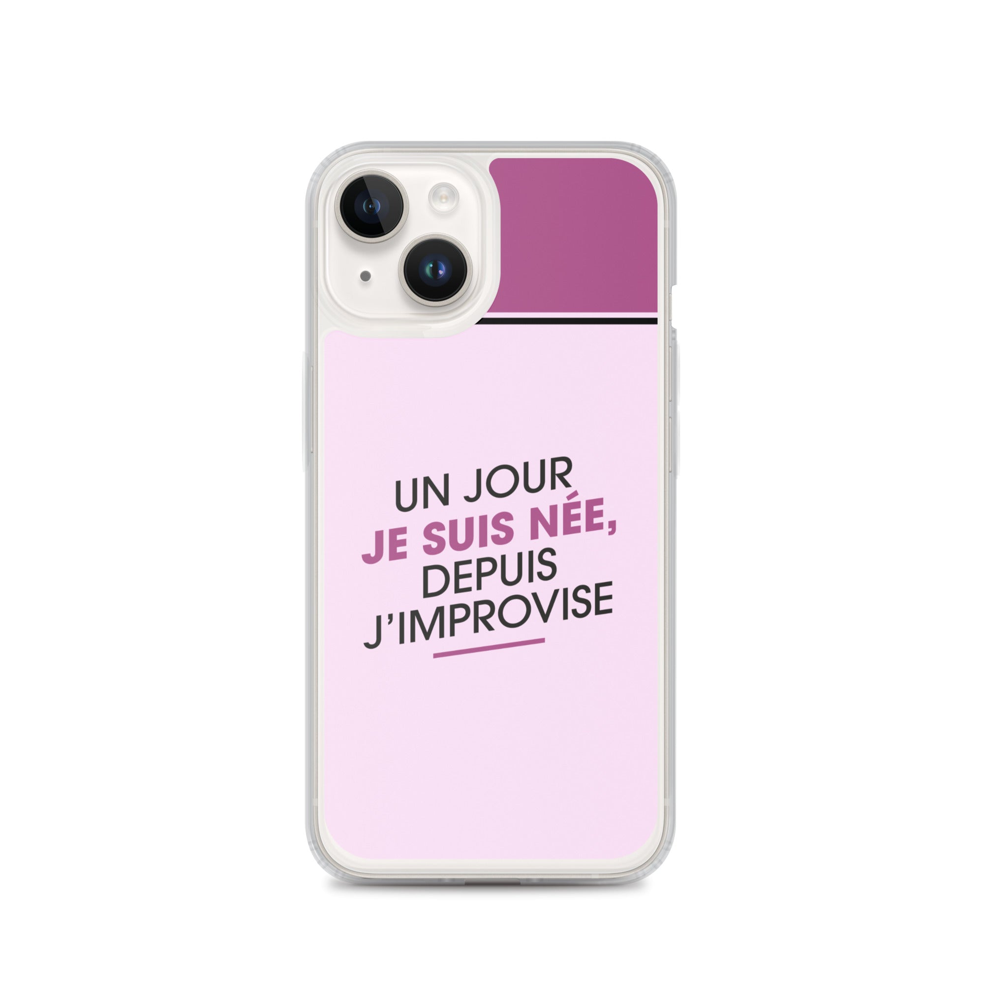 Un jour je suis née - Coque pour iPhone®