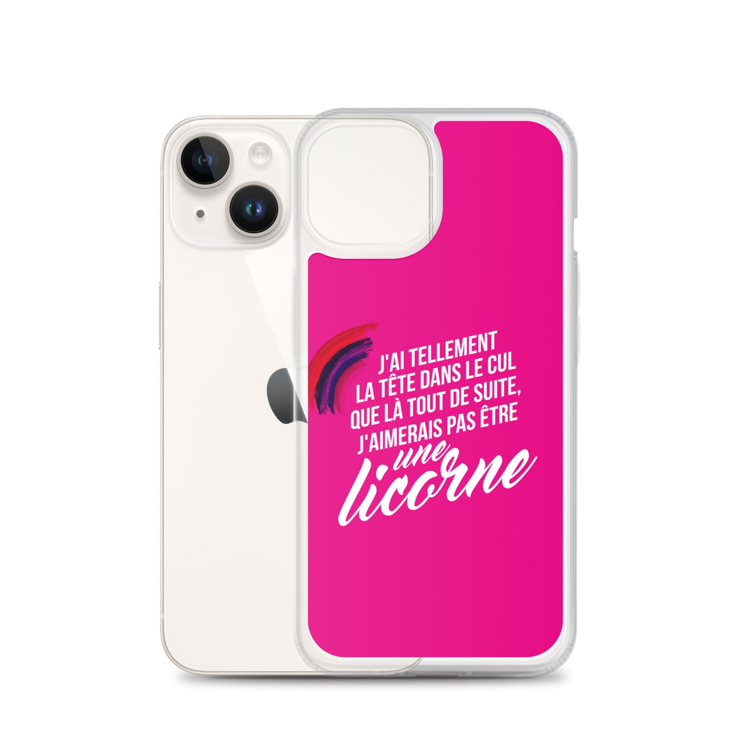 Licorne dans le cul - Coque pour iPhone®