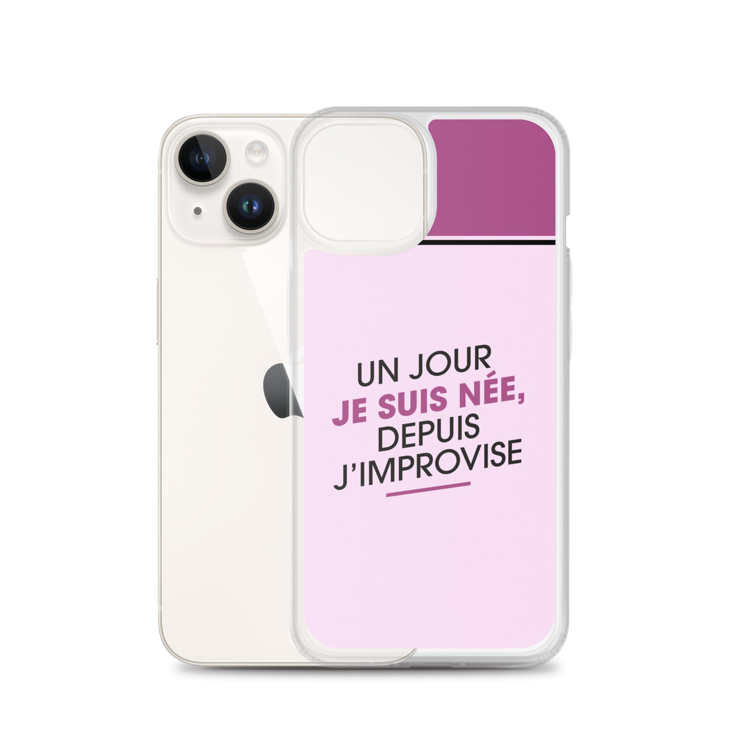 Un jour je suis née - Coque pour iPhone®