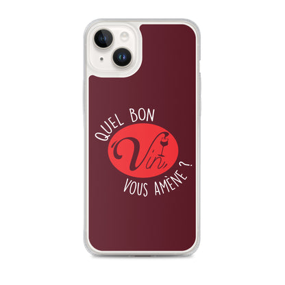 Quel vin vous amène ? - Coque pour iPhone®