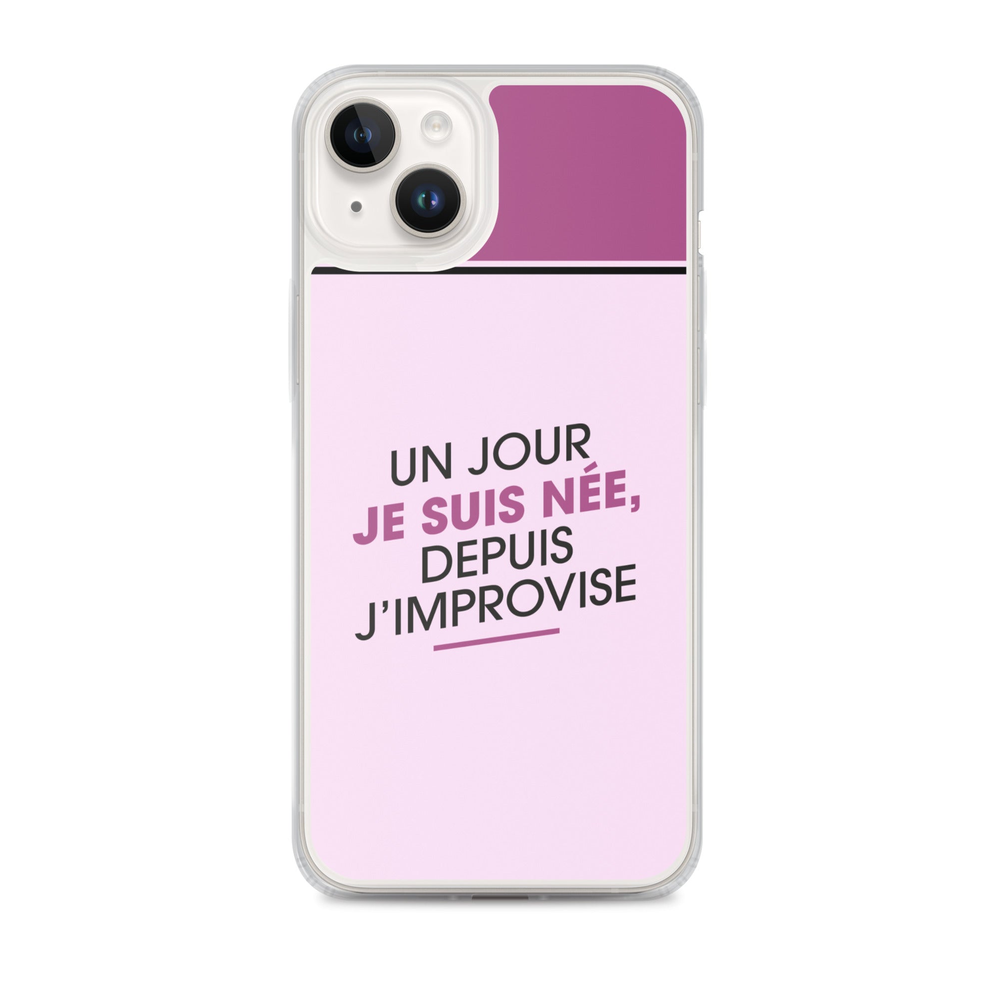 Un jour je suis née - Coque pour iPhone®