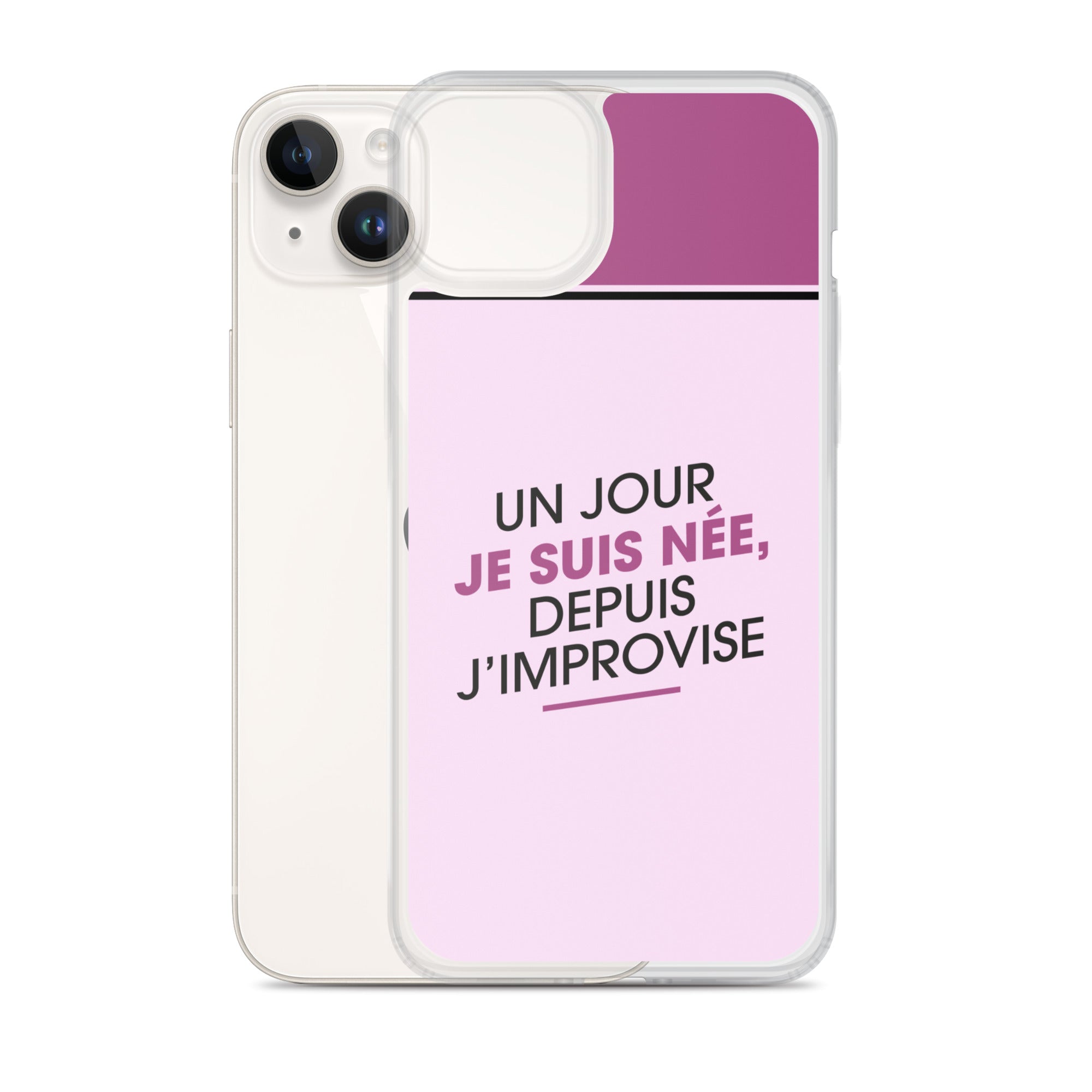 Un jour je suis née - Coque pour iPhone®