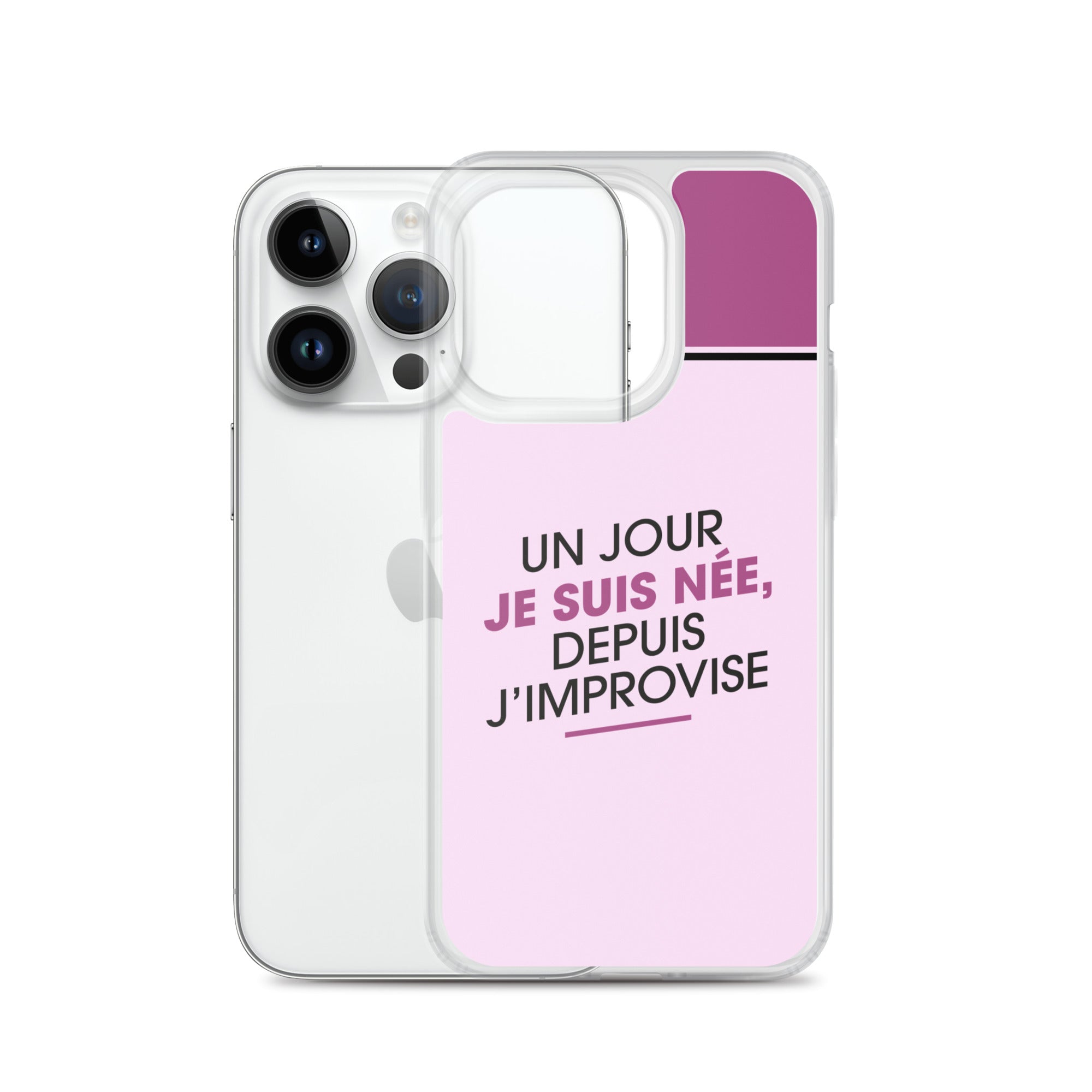 Un jour je suis née - Coque pour iPhone®