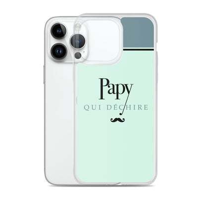 Papy qui déchire - Coque pour iPhone®