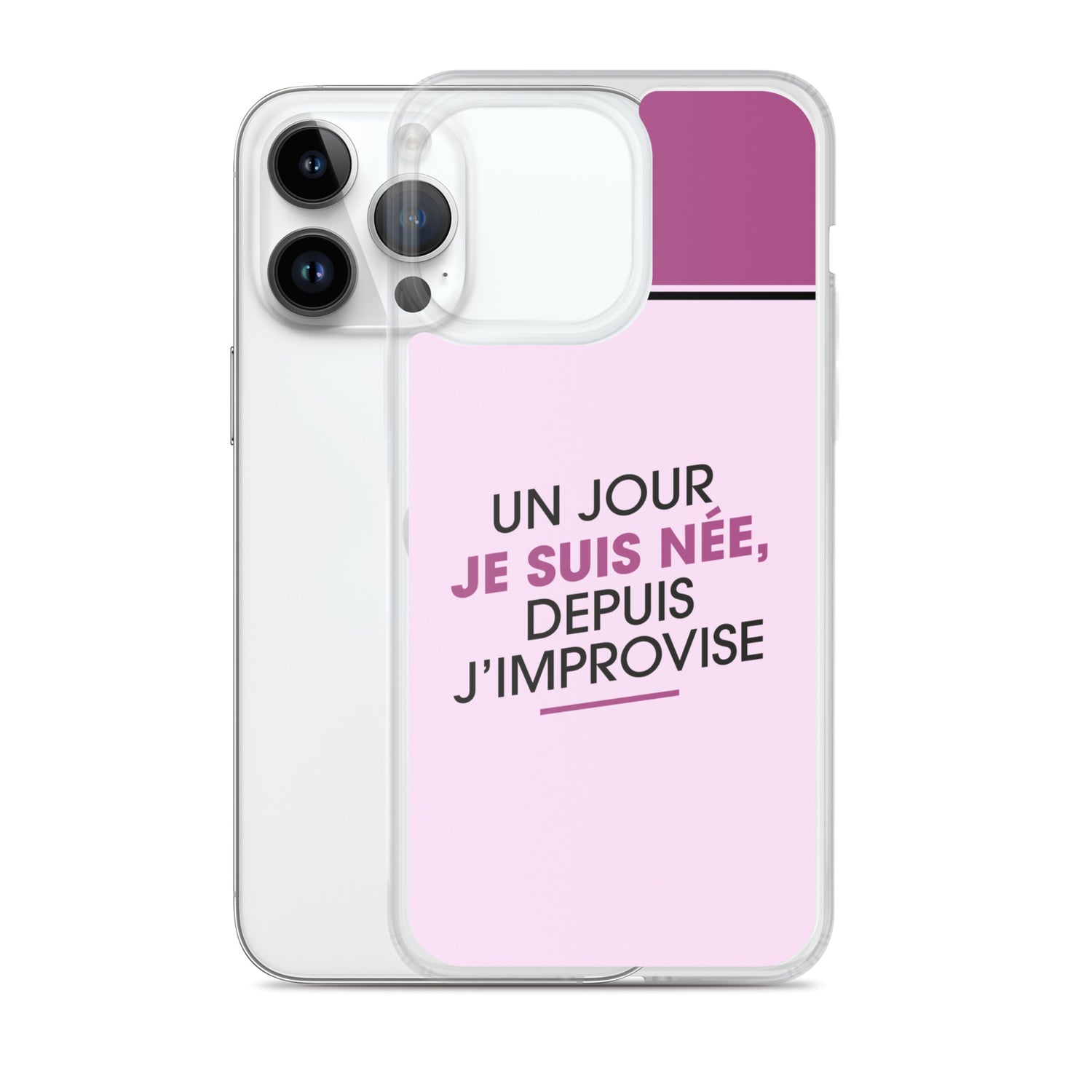 Un jour je suis née - Coque pour iPhone®