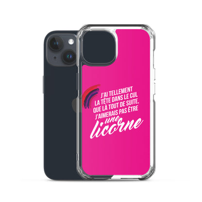 Licorne dans le cul - Coque pour iPhone®