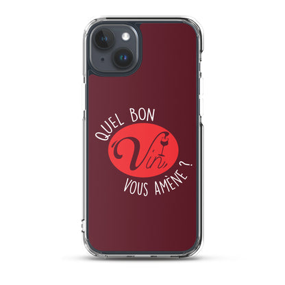 Quel vin vous amène ? - Coque pour iPhone®