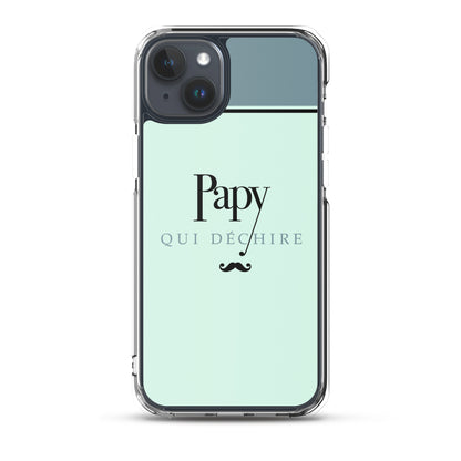 Papy qui déchire - Coque pour iPhone®