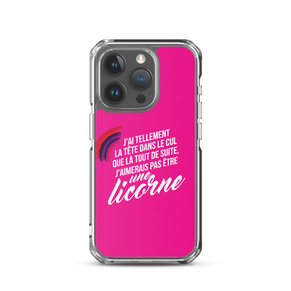 Licorne dans le cul - Coque pour iPhone®