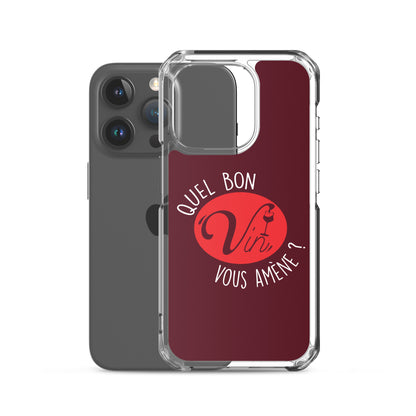 Quel vin vous amène ? - Coque pour iPhone®