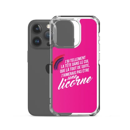 Licorne dans le cul - Coque pour iPhone®