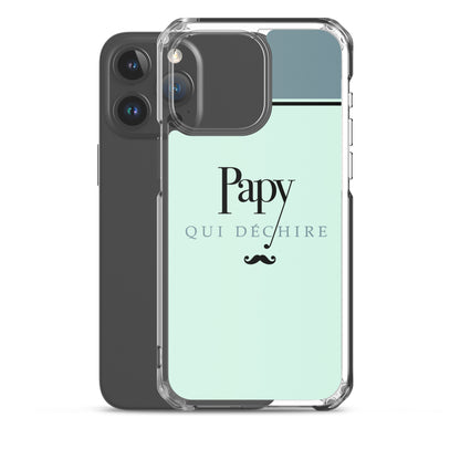 Papy qui déchire - Coque pour iPhone®