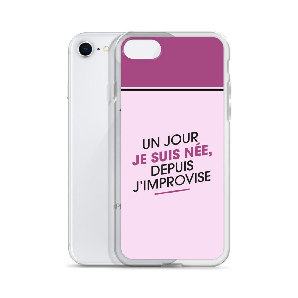 Un jour je suis née - Coque pour iPhone®