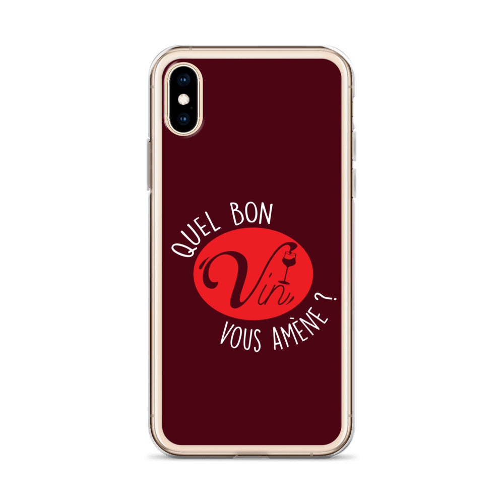 Quel vin vous amène ? - Coque pour iPhone®