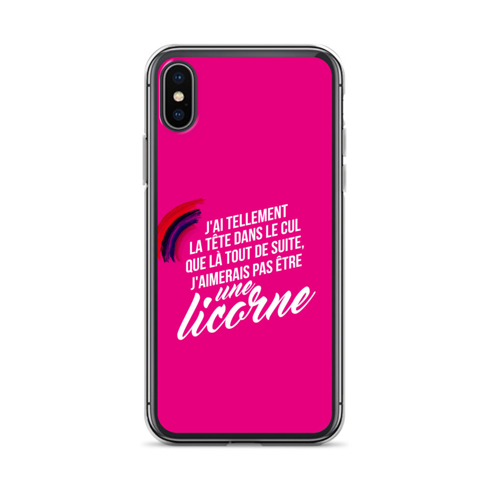 Licorne dans le cul - Coque pour iPhone®