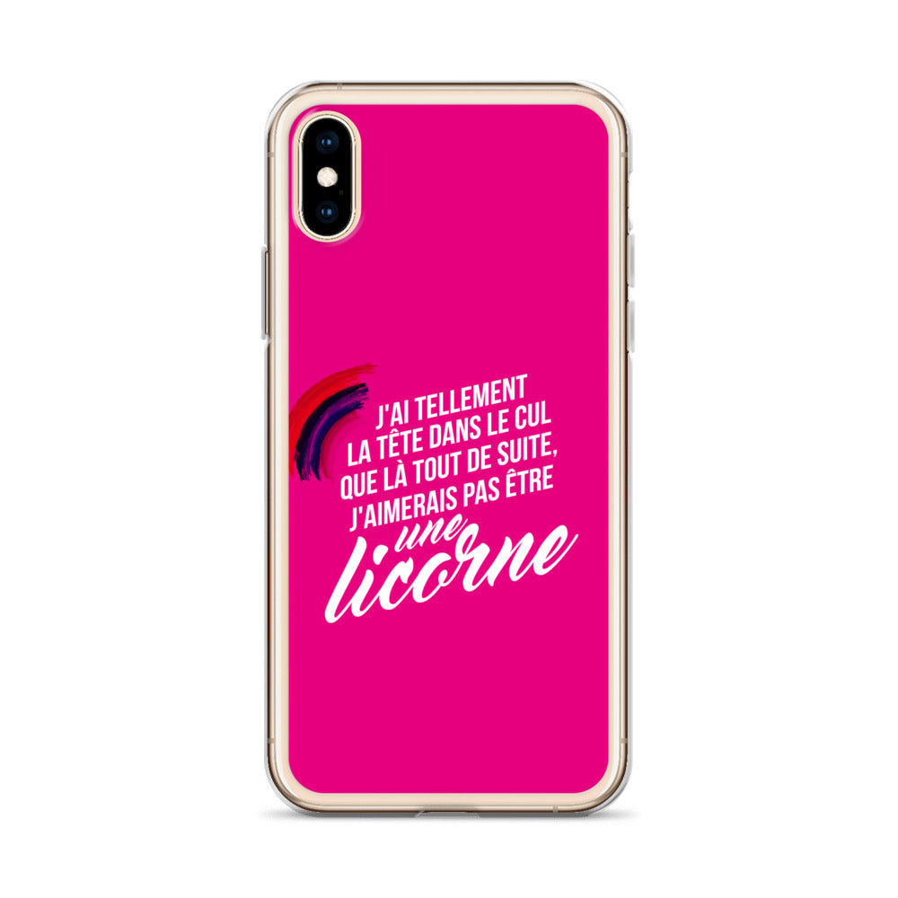 Licorne dans le cul - Coque pour iPhone®