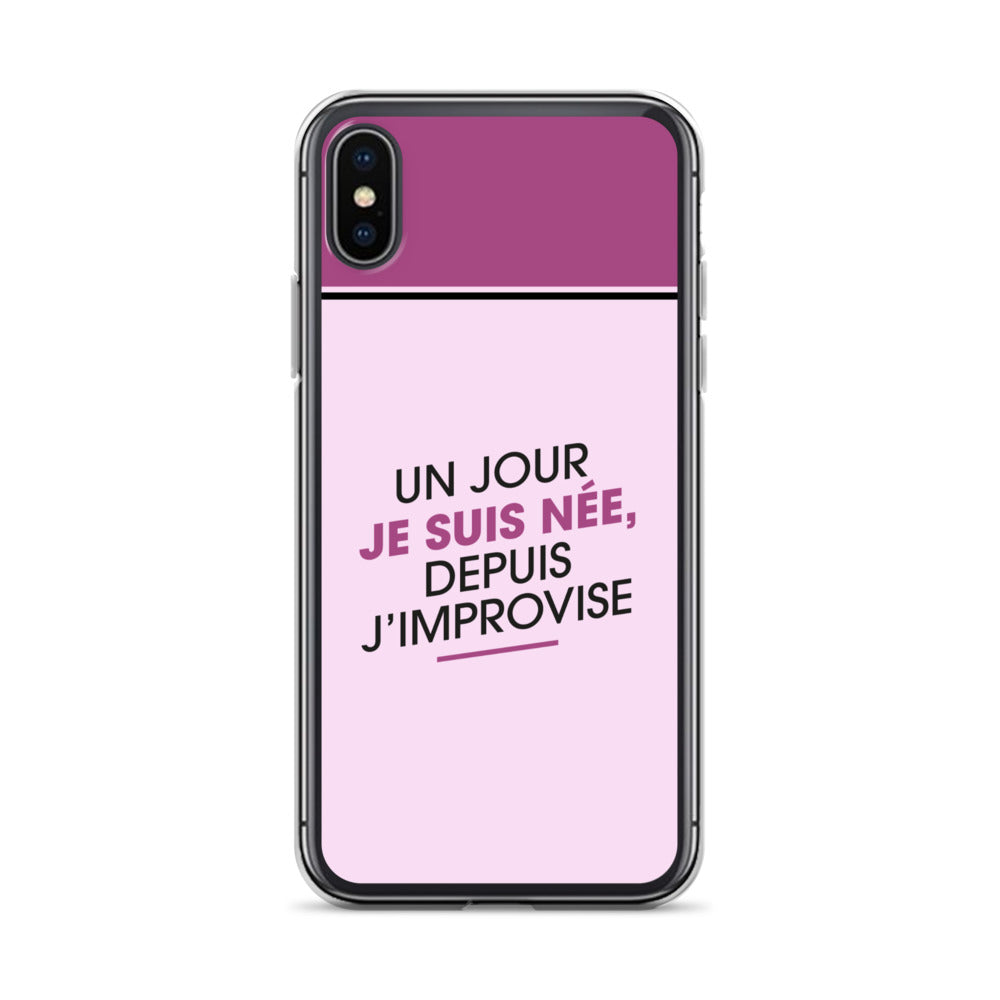 Un jour je suis née - Coque pour iPhone®