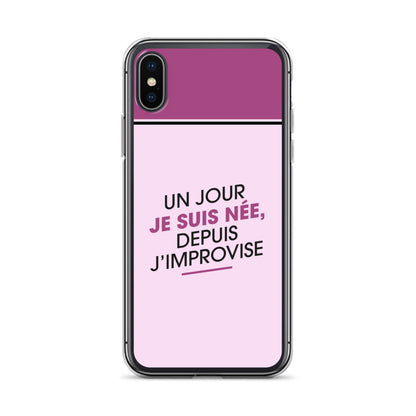 Un jour je suis née - Coque pour iPhone®