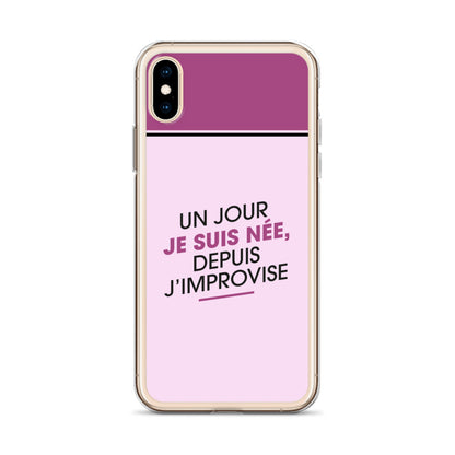 Un jour je suis née - Coque pour iPhone®