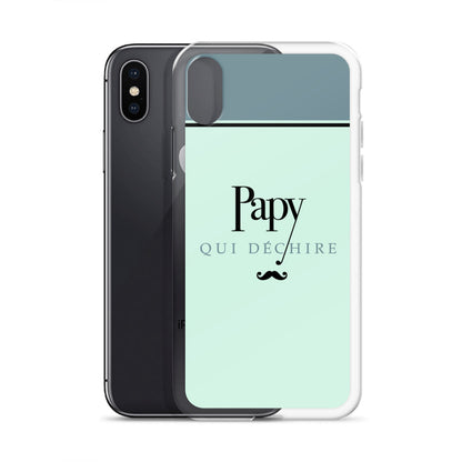 Papy qui déchire - Coque pour iPhone®