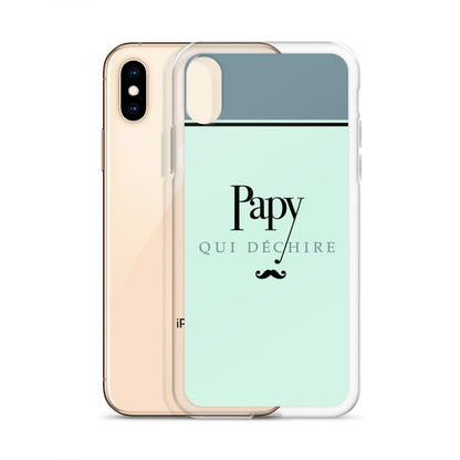 Papy qui déchire - Coque pour iPhone®