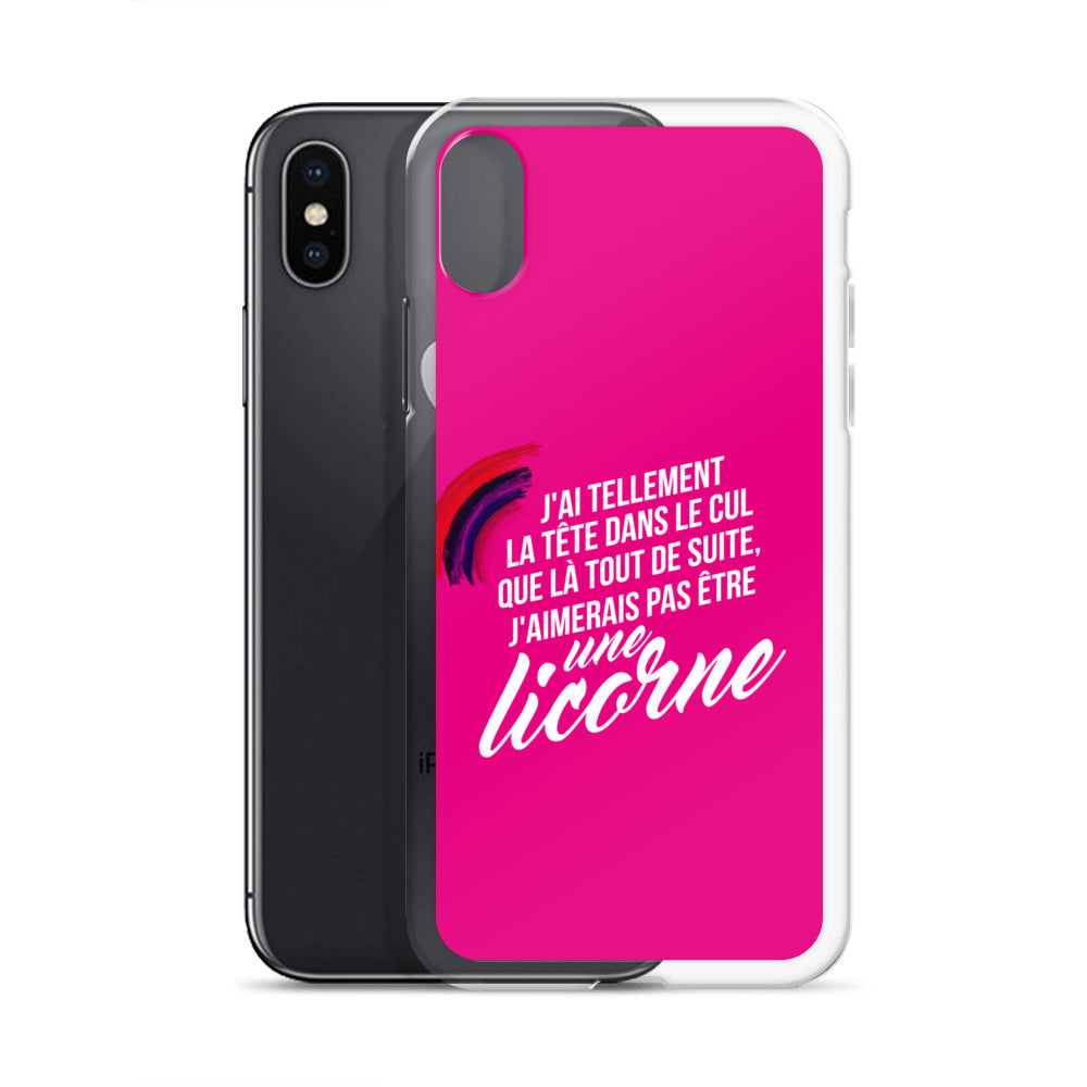 Licorne dans le cul - Coque pour iPhone®