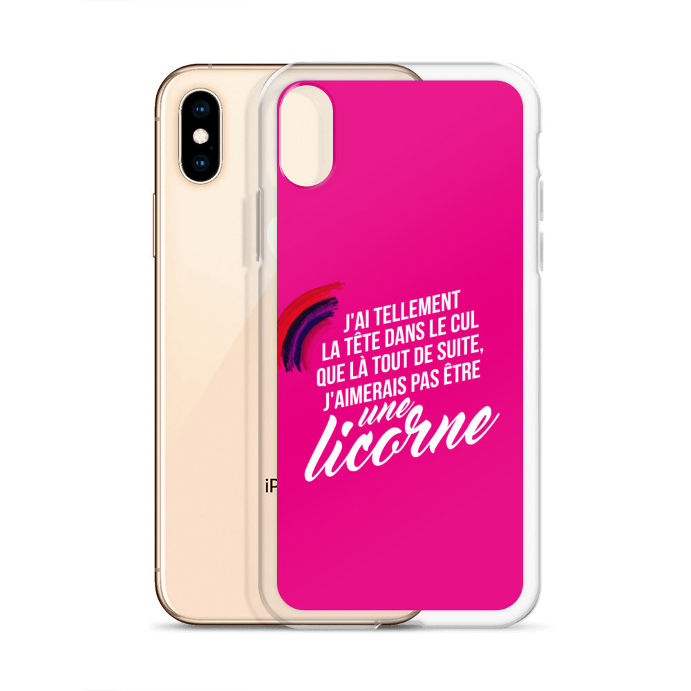 Licorne dans le cul - Coque pour iPhone®