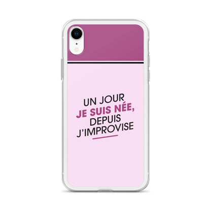 Un jour je suis née - Coque pour iPhone®