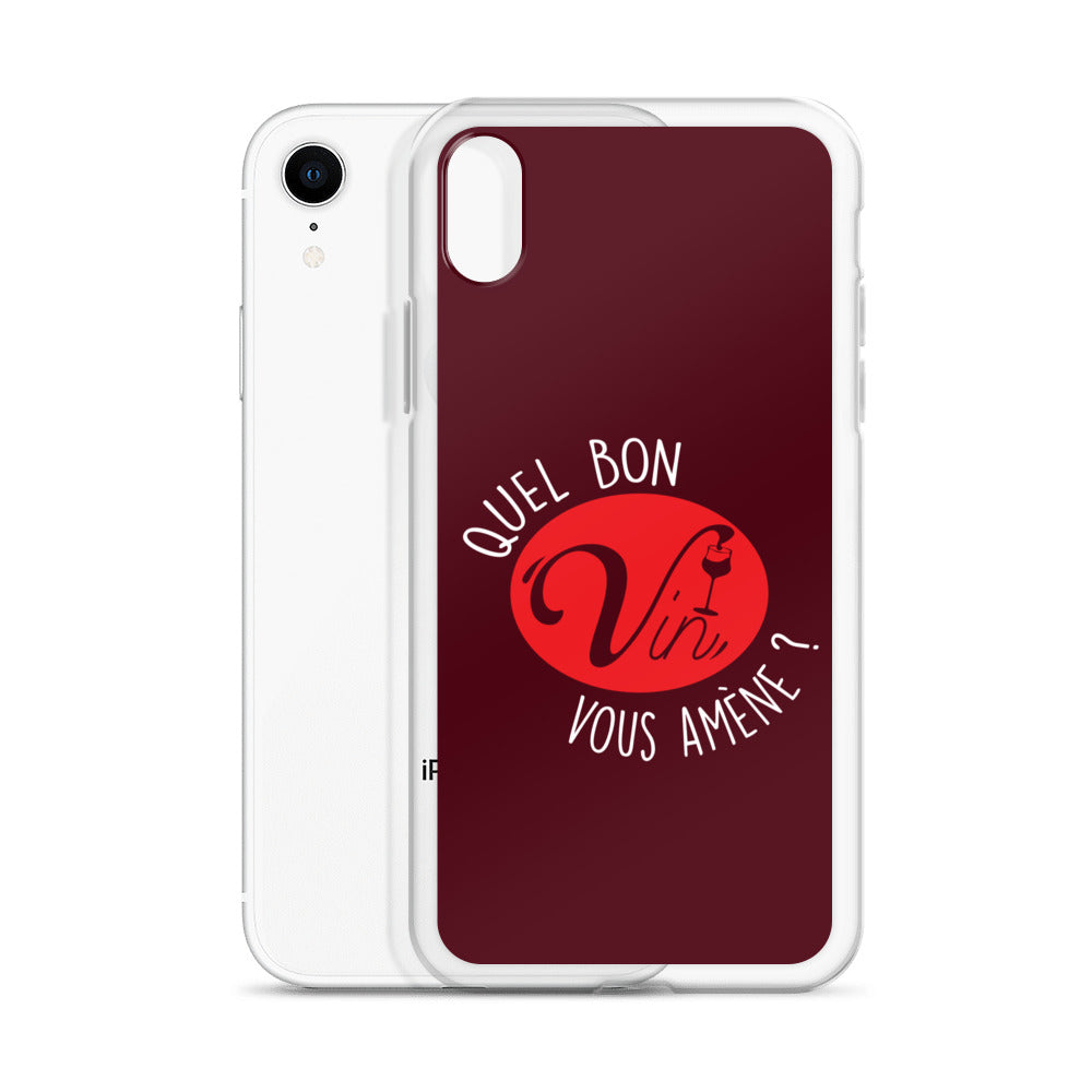 Quel vin vous amène ? - Coque pour iPhone®