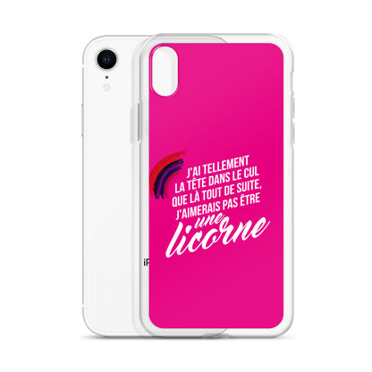 Licorne dans le cul - Coque pour iPhone®